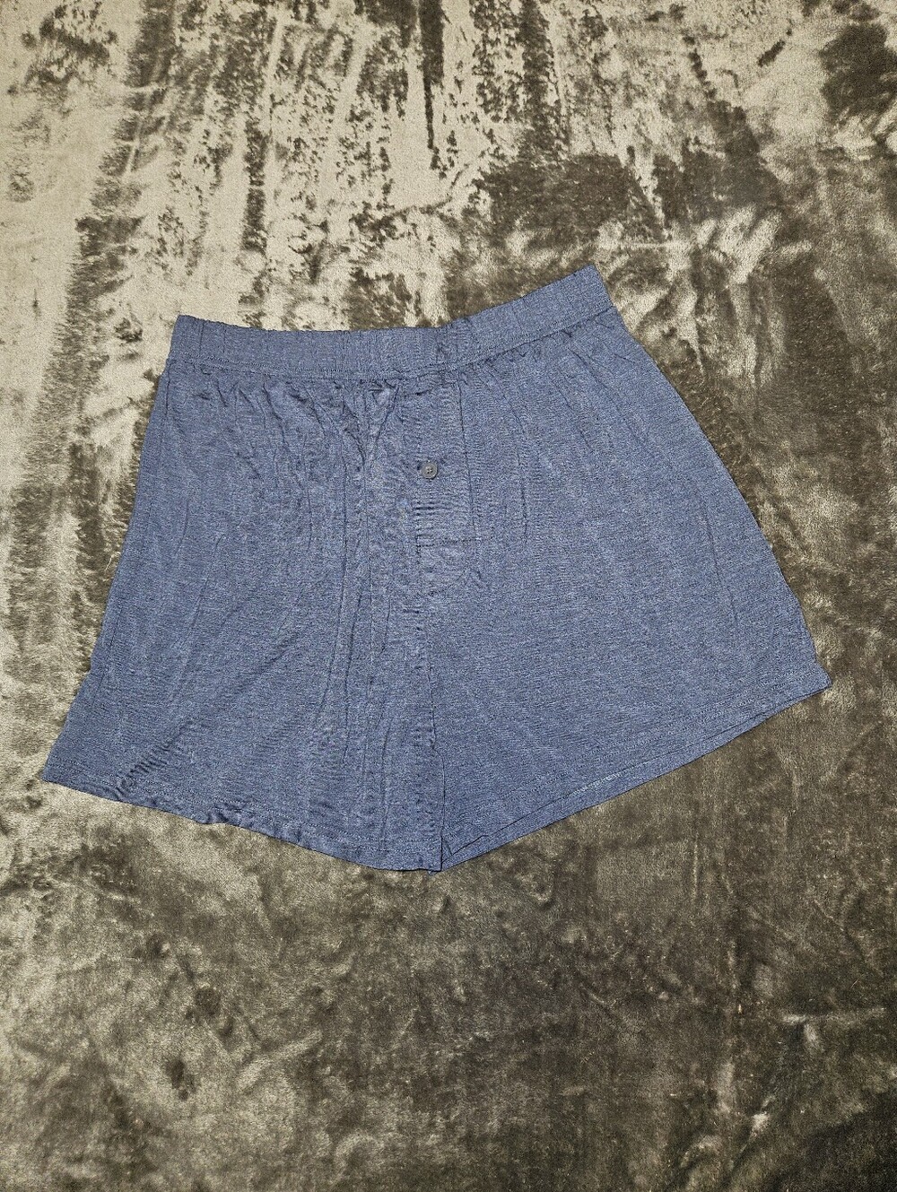 Bamboo Cool Blue Womens Pull On Shorts Pajamas Loungewear Cooling S Comfy